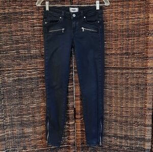 PAIGE Black Ankle & Cropped Jeans